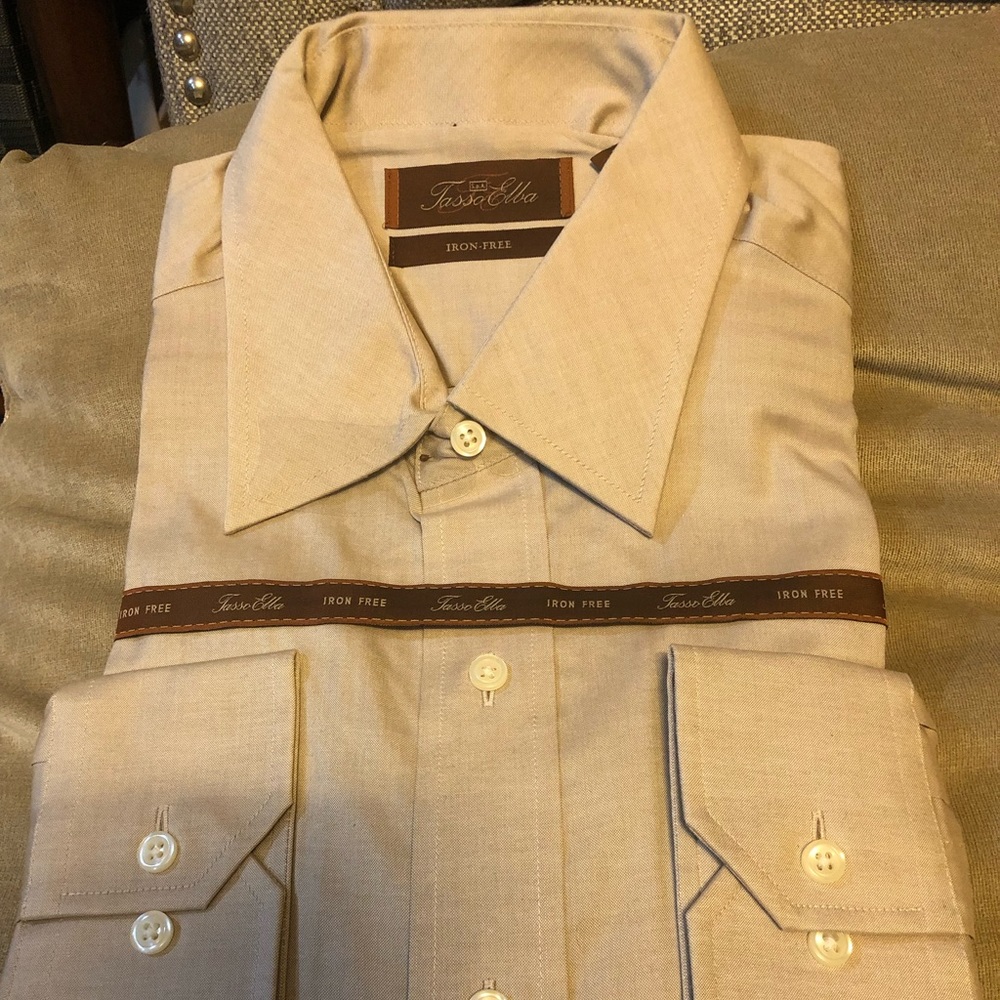 Men’s dress shirt Iron free